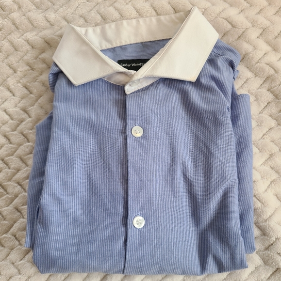 Cedar Wood State Button Up Casual Dress Shirt - Picture 2 of 3